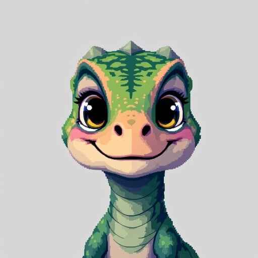 Friendly Green Dino Friendly Green Dino