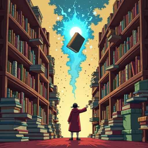 Magical Library Wonder