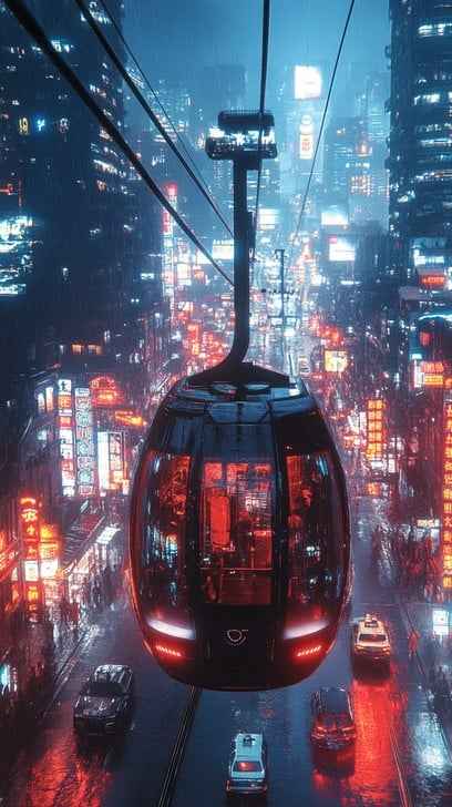Futuristic Urban Transit