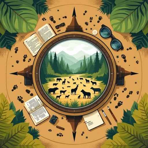 Wildlife Through Binoculars