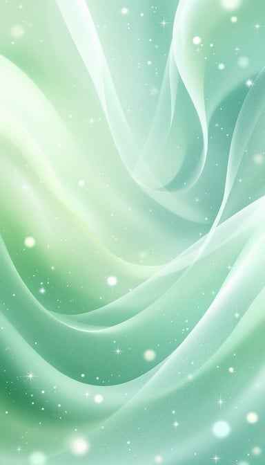 Ethereal Mint Swirls