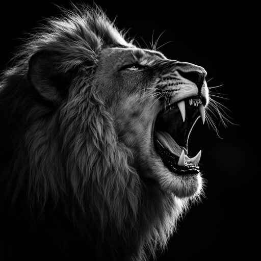 Majestic Lion Roars Majestic Lion Roars