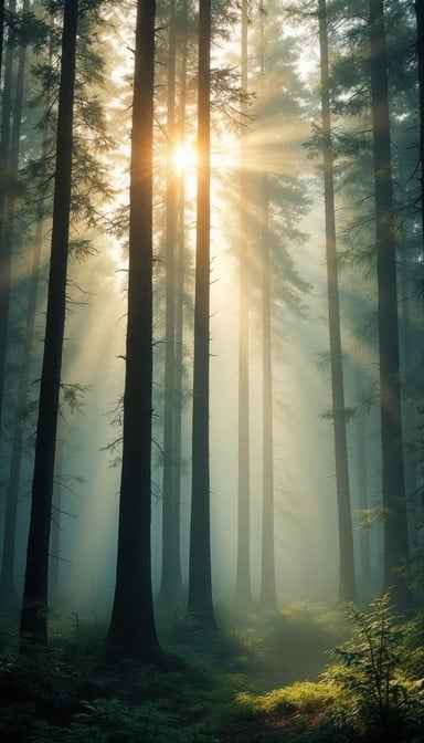 Mystical Forest Light