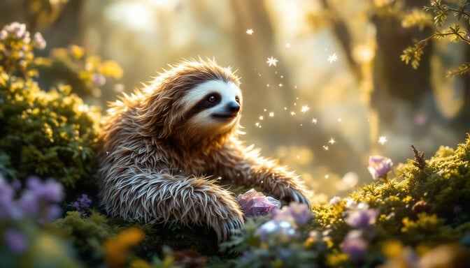 Magical Forest Sloth