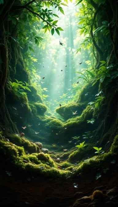 Mystical Forest Light