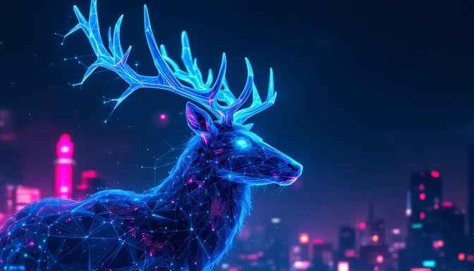 Neon Deer Transcends Neon Deer Transcends