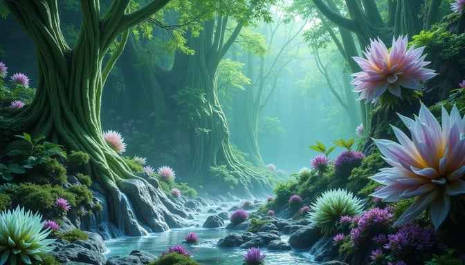 Enchanted Forest Stream Enchanted Forest Stream
