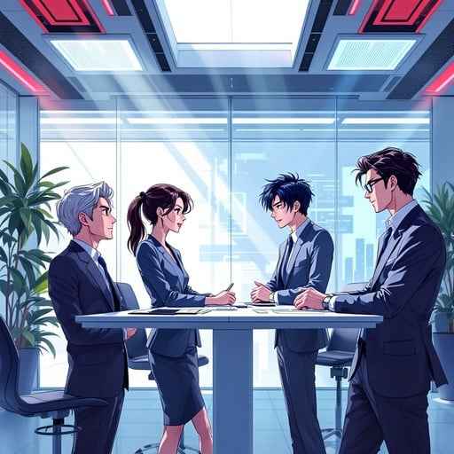 Corporate Anime Meeting Corporate Anime Meeting