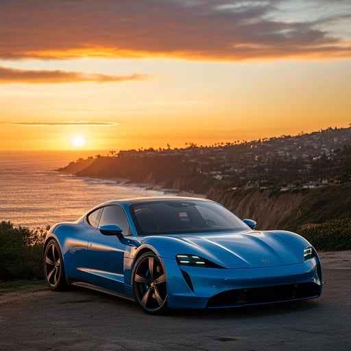 Sunset Coastal Drive