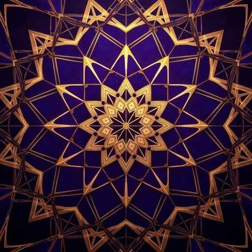 Sacred Golden Mandala Sacred Golden Mandala
