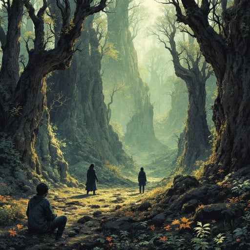 Mystical Forest Path