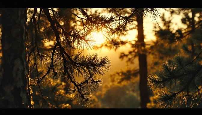 Golden Forest Light