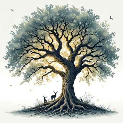 Majestic Tree Guardian