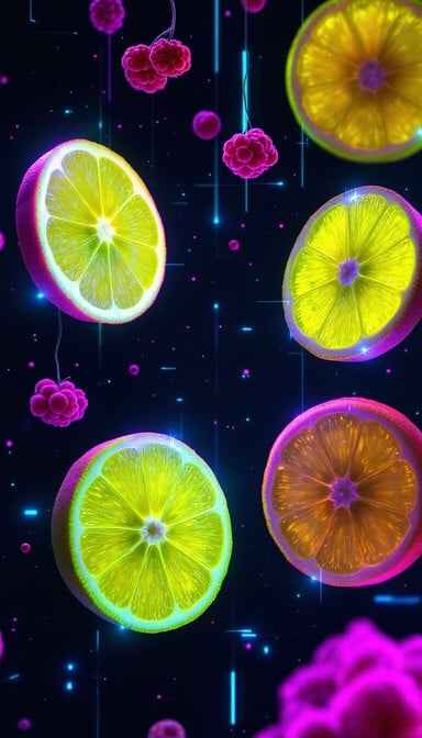 Cyberpunk Citrus Glow Cyberpunk Citrus Glow