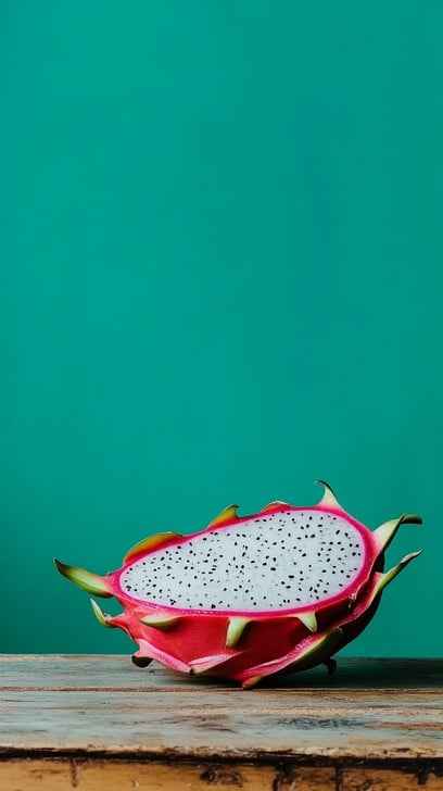 Sliced Dragon Fruit Sliced Dragon Fruit