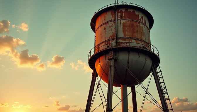 Rustic Water Tower