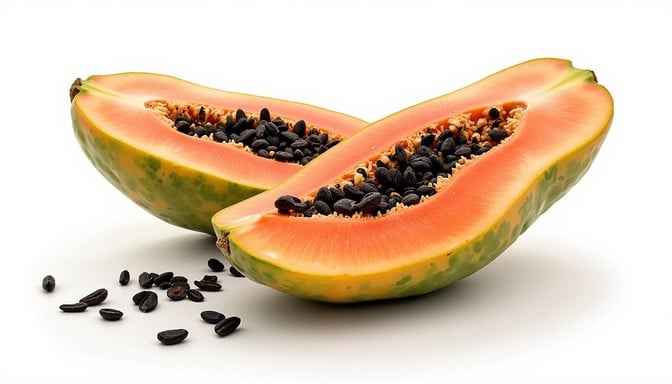Fresh tropical papaya