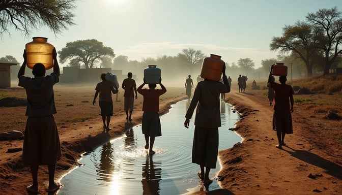 Daily water journey