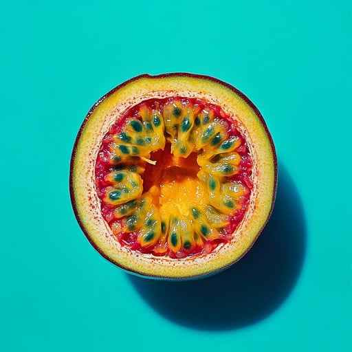 Vibrant passion fruit