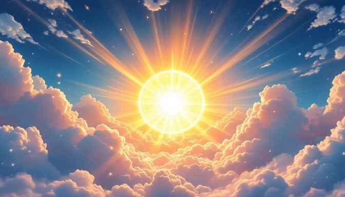 Radiant Celestial Glory