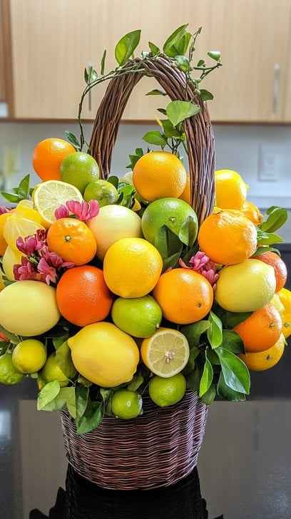 Vibrant Fruit Basket
