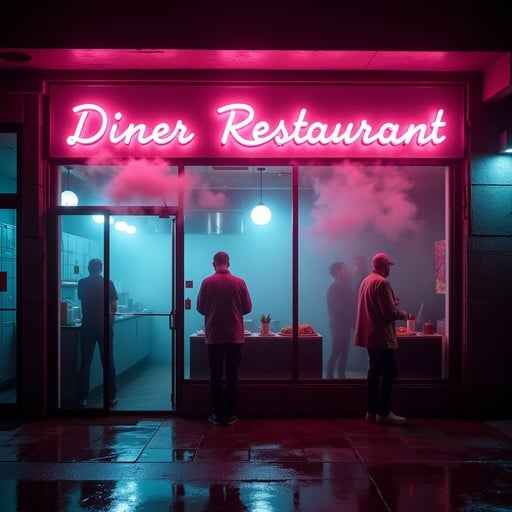 Neon Diner Glow Neon Diner Glow