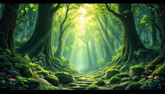 Mystical Forest Pathway