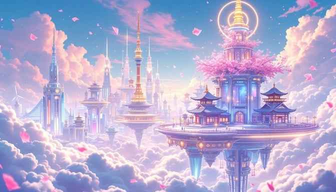 Floating Crystal City