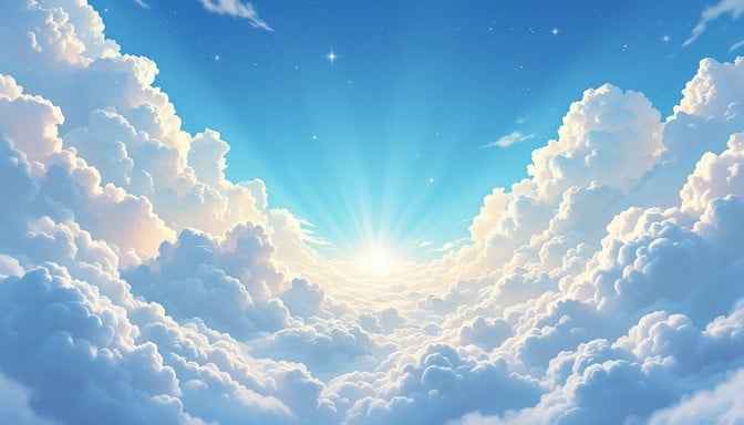 Radiant Heavenly Sky