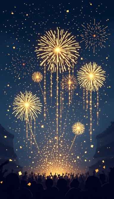 Fireworks Light Night Fireworks Light Night