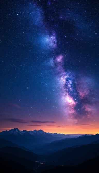 Cosmic Mountain Magic