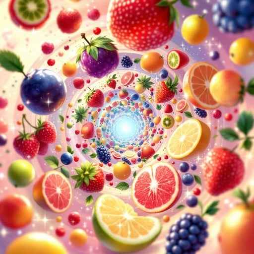 Magical Fruit Spiral Magical Fruit Spiral